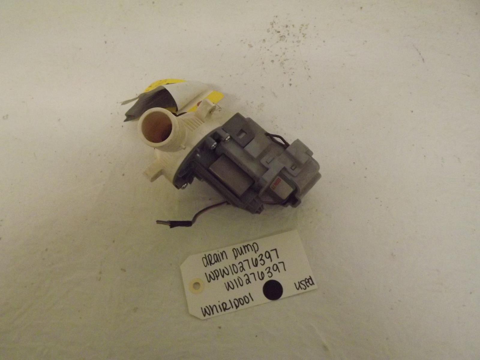 Whirlpool Washer WPW10276397 W10276397 Drain Pump Used Whirlpool Washer WPW10276397 W10276397 Drain Pump Used